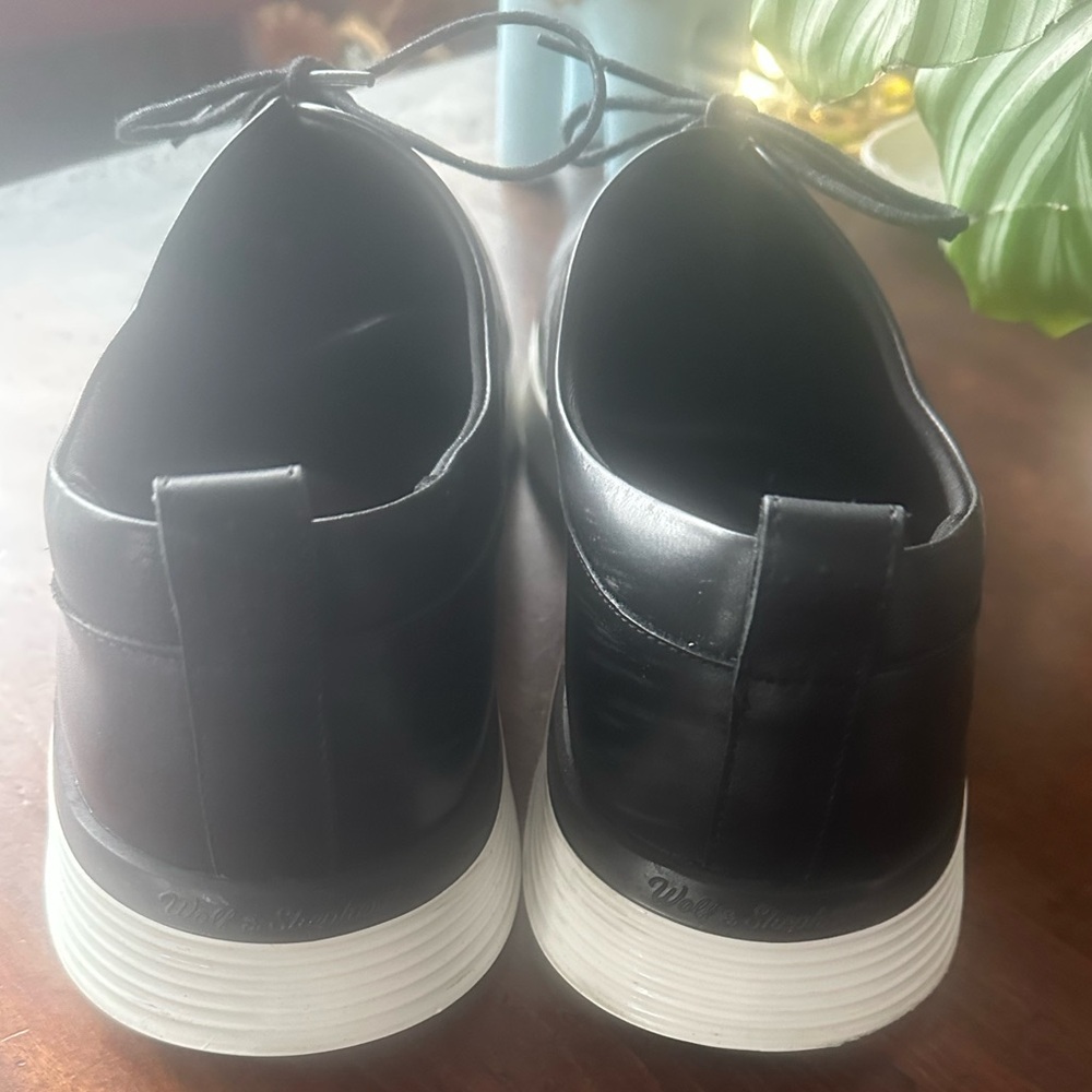 WOLF & SHEPHERD Black& White Men’s Shoes. Size: 121/2 - Picture 3 of 8